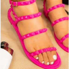 Load image into Gallery viewer, Bubbles Studded Sandals
