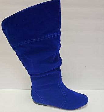 Velvet Fashion Boots