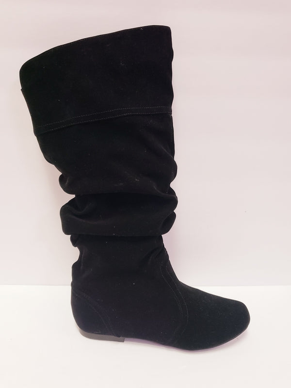 Velvet Fashion Boots
