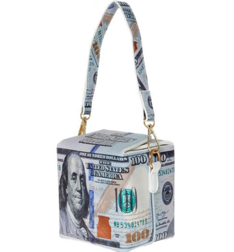 Whole Lotta Money Bag - Blue Bills (Mini)