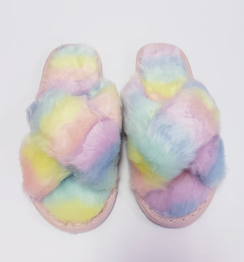 Furry Bedroom Slippers