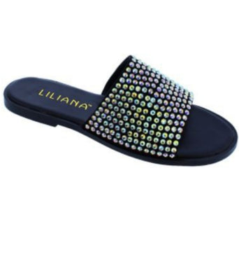 Studded Fashion Slides
