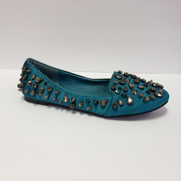 Spiked And Studded Fashion Flats