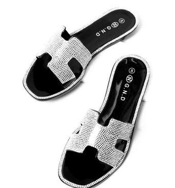 Liz Studded Slide