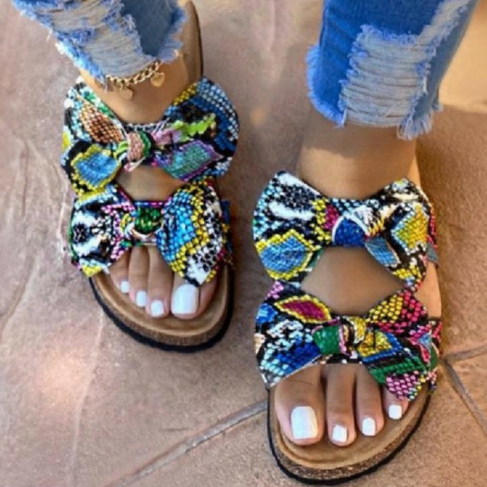 Double Bow Printed Slides