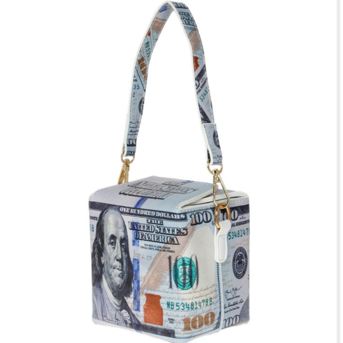 Whole Lotta Money Bag - Blue Bills (Mini)