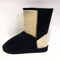 Color Block Suede Boot