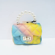 Load image into Gallery viewer, Pearl Handle Mini Tote Bag