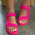 Velcro Sandals - Pink