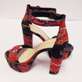 Supply Chain Heel - Black & Red