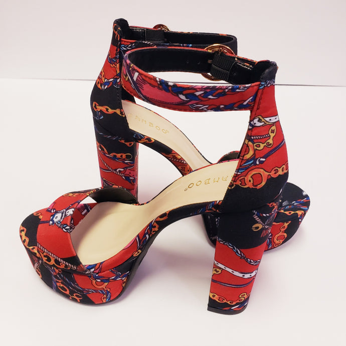 Supply Chain Heel - Black & Red