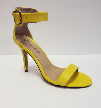 Single Buckle Heel - Yellow