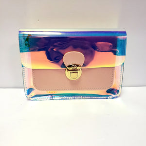 Mini Hologram Clear Crossbody