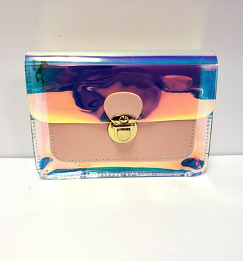 Mini Hologram Clear Crossbody