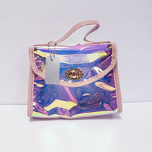 Load image into Gallery viewer, Mini Hologram Clear Crossbody