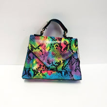 Load image into Gallery viewer, Multi-Color Snakeskin Crossbody