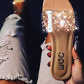 Crystal Studded Slides