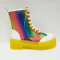 Rainbow colored Platform Sneaker