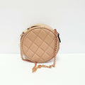 Round Satchel Crossbody Bag