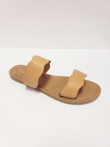 Curvy Double Strap Slide